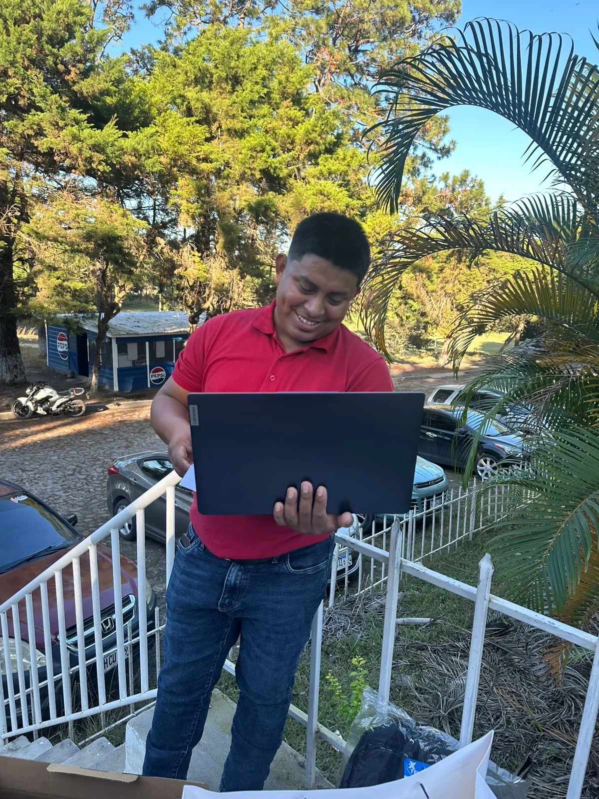 Entrega de laptop